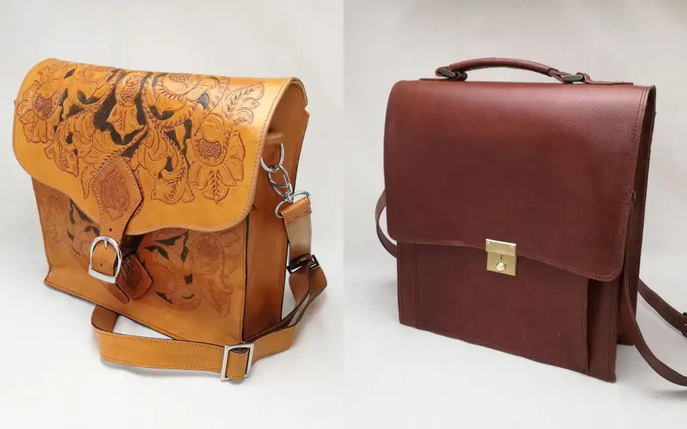 本革ショルダーバッグ